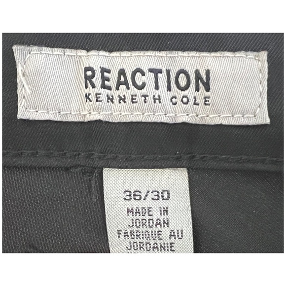 Kenneth Cole Reaction Men’s Pants Black Color Size 36x30-NWT - Picture 3 of 5
